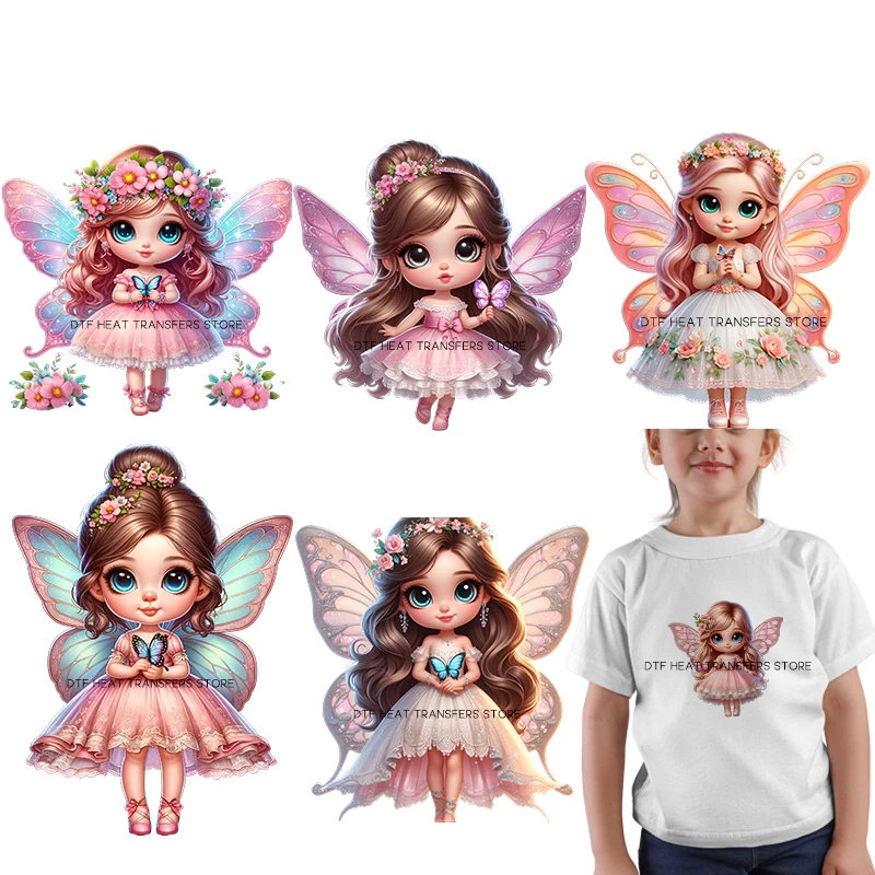 The latest design a cute butterfly elf girl Heat Transfer On Clothes Children's clothing dtf transfers ready to press
The latest design a cute butterfly elf girl Heat Transfer On Clothes Children's clothing dtf transfers ready to press
