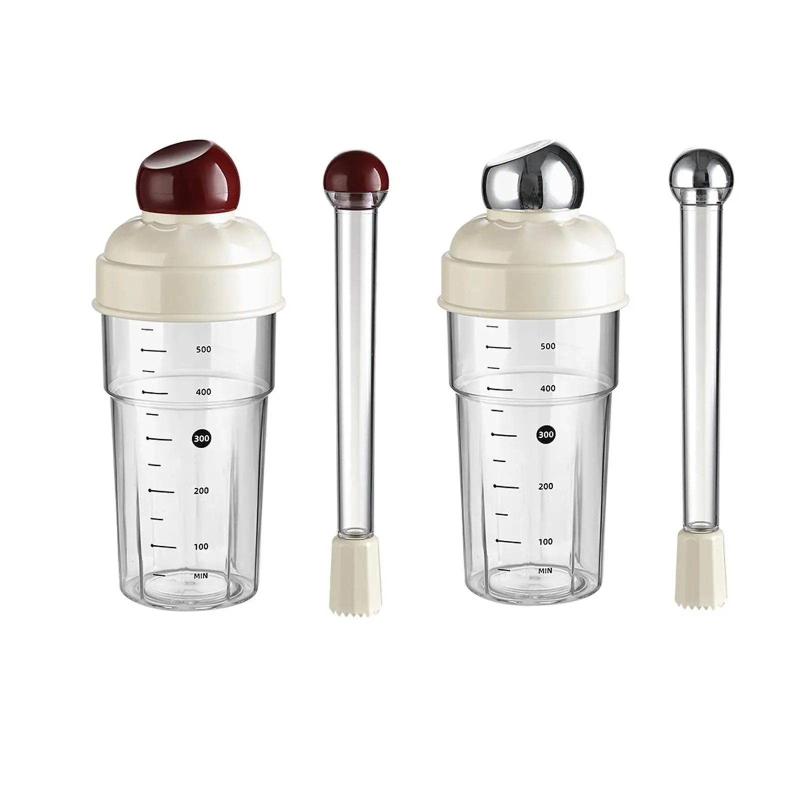 Cocktail Shaker with Muddler Leakproof Multipurpose Drink Mixer Bottle Barware for Coffee Shop Fruit Tea Beginner Shakes Party
Cocktail Shaker with Muddler Leakproof Multipurpose Drink Mixer Bottle Barware for Coffee Shop Fruit Tea Beginner Shakes Party