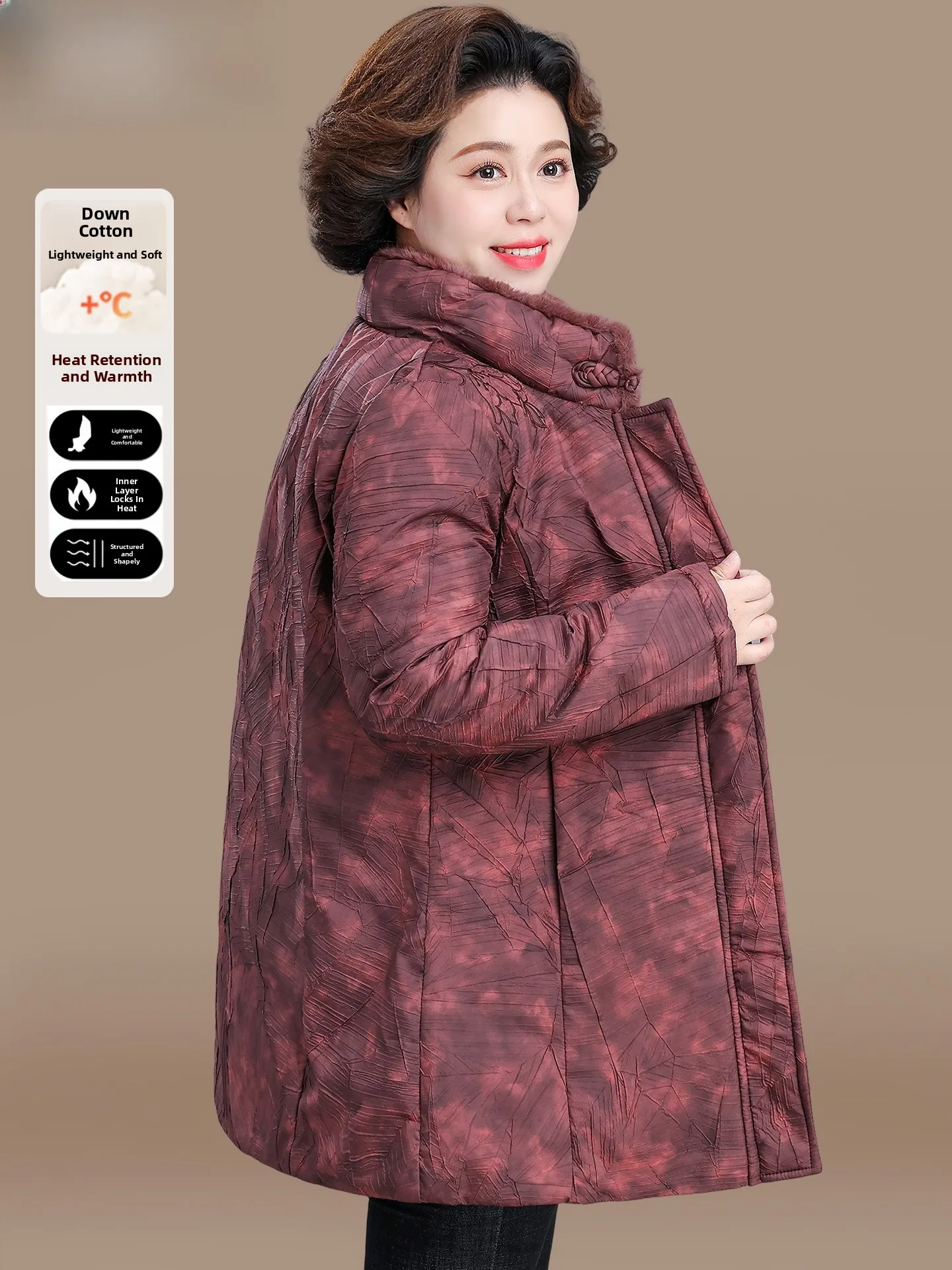 Теплая хлопковая женская куртка средней длины на осень-зиму, утепленная, повседневная, свободного кроя, с воротником-стойкой
Теплая хлопковая женская куртка средней длины на осень-зиму, утепленная, повседневная, свободного кроя, с воротником-стойкой