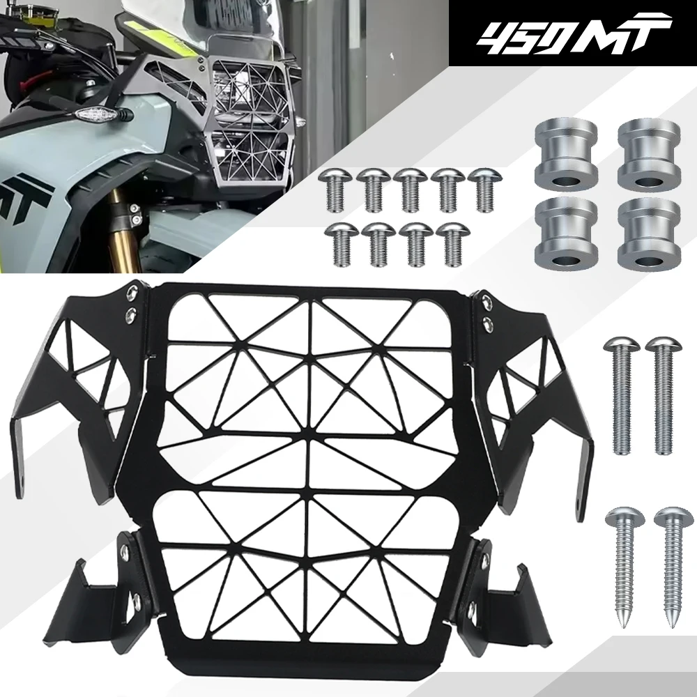 Motorcycle Headlight Grilles Guard Protector For CFMOTO 450MT CF-MOTO IBEX 450 MT MT450 Headlamp Front Light Protection Cover
Motorcycle Headlight Grilles Guard Protector For CFMOTO 450MT CF-MOTO IBEX 450 MT MT450 Headlamp Front Light Protection Cover