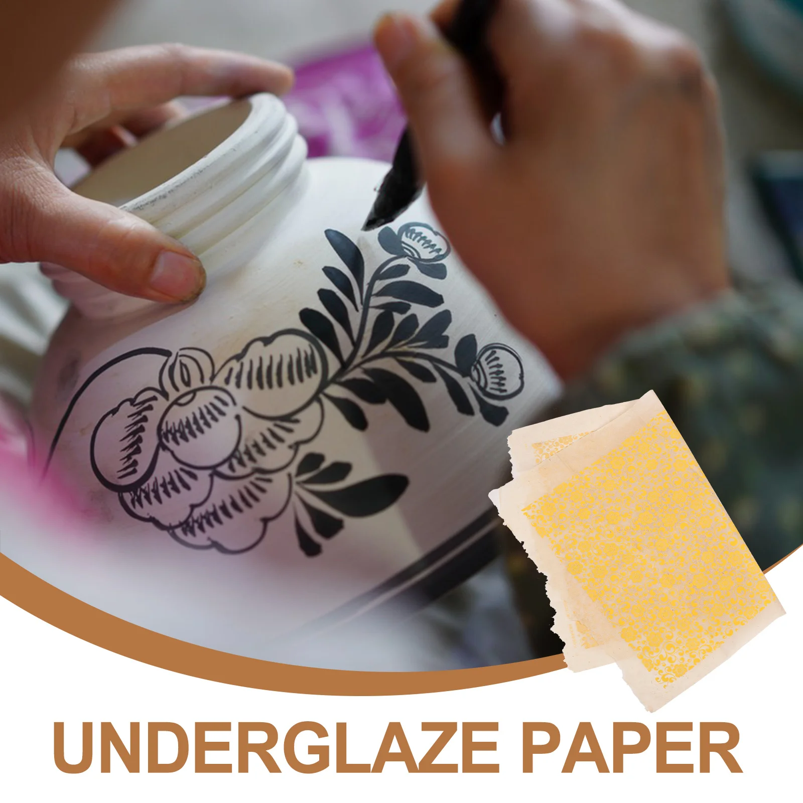Pottery Transfer Paper Chinese Style Cuttable Underglaze Decal For Diy Ceramic Crafts Heat Resistant Clay Decoration
Pottery Transfer Paper Chinese Style Cuttable Underglaze Decal For Diy Ceramic Crafts Heat Resistant Clay Decoration