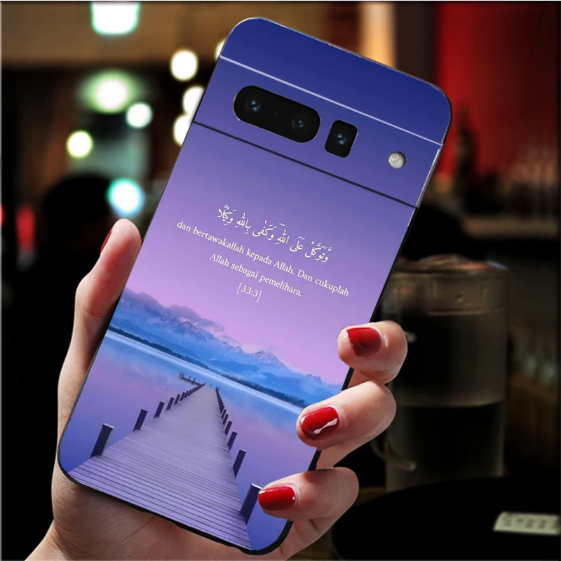 Phone Case for Google Pixel 10 9 Pro XL 9A 8 7 6 Pro Pixel 8A 7A 6A Pixel 8 7 6 5 Arabic Quran Islamic Muslim Allah
Phone Case for Google Pixel 10 9 Pro XL 9A 8 7 6 Pro Pixel 8A 7A 6A Pixel 8 7 6 5 Arabic Quran Islamic Muslim Allah