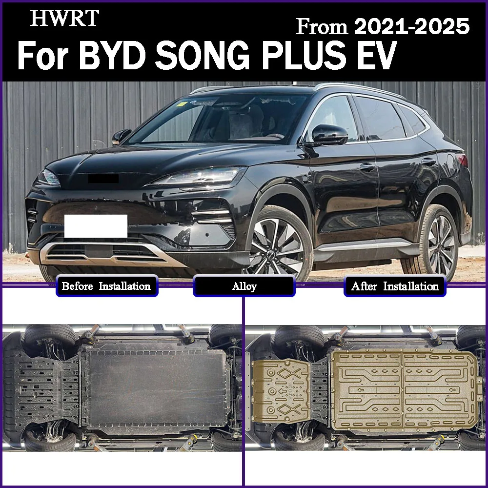 Battery motor lower guard plate Automobiles Parts accesorios para auto tools For BYD SONG PLUS EV 2021-2025 520KM 505KM 605KM
Battery motor lower guard plate Automobiles Parts accesorios para auto tools For BYD SONG PLUS EV 2021-2025 520KM 505KM 605KM