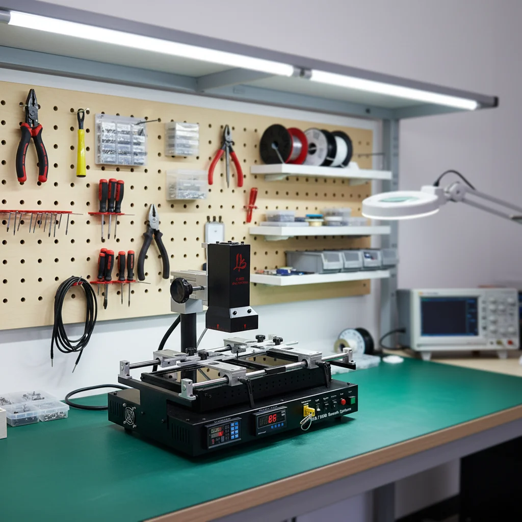 LY IR8500 2 Zones BGA Rework Soldering Station BGA Reballing Machine 220V for Mobile Phone Motherboard Repairing
LY IR8500 2 Zones BGA Rework Soldering Station BGA Reballing Machine 220V for Mobile Phone Motherboard Repairing