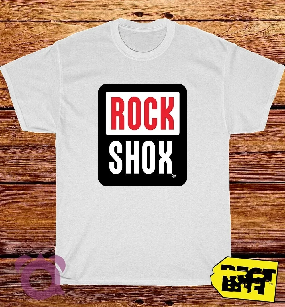 Летняя черная/серая/темно-синяя/белая футболка Rockshox, хлопковая футболка с круглым вырезом и принтом Rockshox для мужчин и женщин
Летняя черная/серая/темно-синяя/белая футболка Rockshox, хлопковая футболка с круглым вырезом и принтом Rockshox для мужчин и женщин