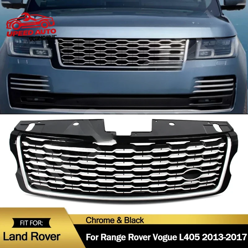 Suitable for Facelift 2018 Look Style Grille Chrome Fit Range Rover Vogue L405 2013-2017 Front Bumper Grills Radiator Mesh Grill
Suitable for Facelift 2018 Look Style Grille Chrome Fit Range Rover Vogue L405 2013-2017 Front Bumper Grills Radiator Mesh Grill
