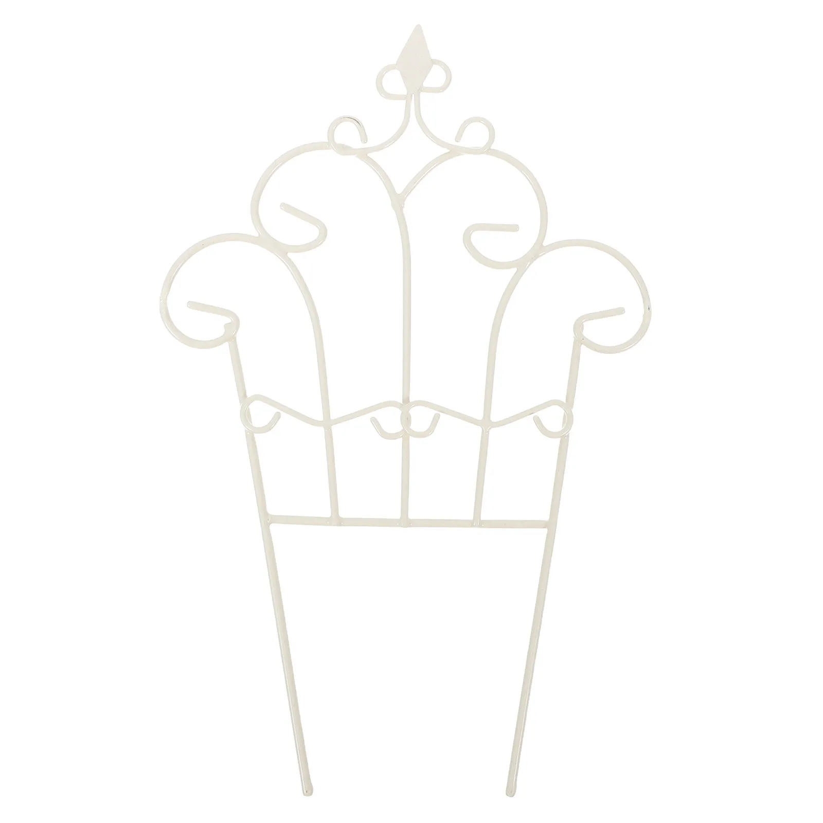 Vintage Style White Iron Decorative Fence Farmhouse Garden Craft For Defining Flower Beds And Adding Charming Outdoor Appeal
Vintage Style White Iron Decorative Fence Farmhouse Garden Craft For Defining Flower Beds And Adding Charming Outdoor Appeal