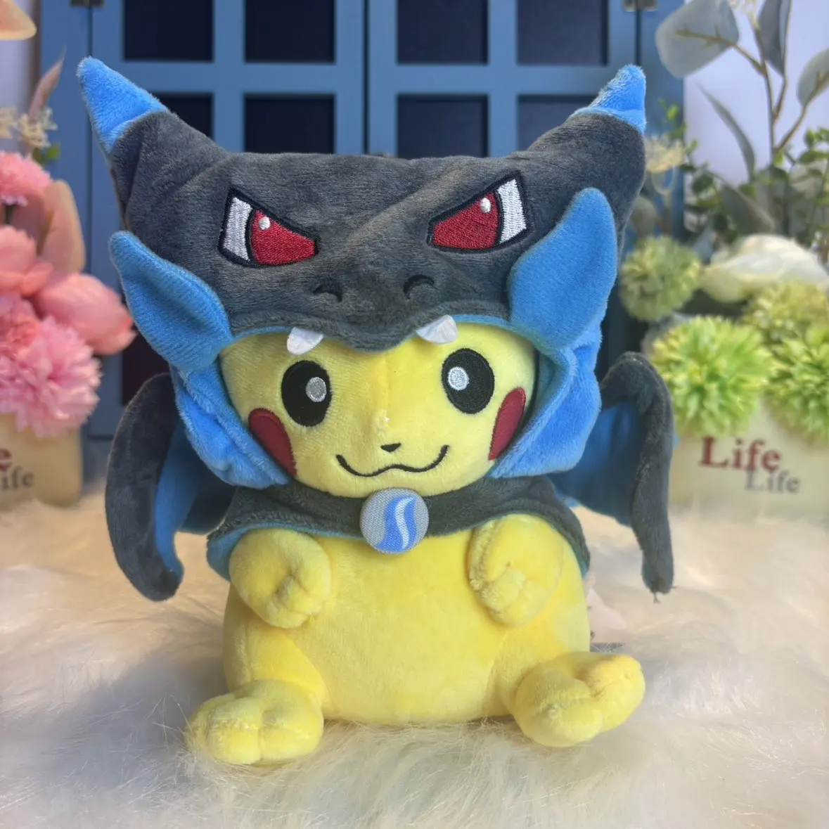 Cos Eevee Pikachu Cosplay Plush Toys Pikachu Peluche Lucario Stuffed Animal Doll Collectible Gift,Cartoon 20-30CM
Cos Eevee Pikachu Cosplay Plush Toys Pikachu Peluche Lucario Stuffed Animal Doll Collectible Gift,Cartoon 20-30CM