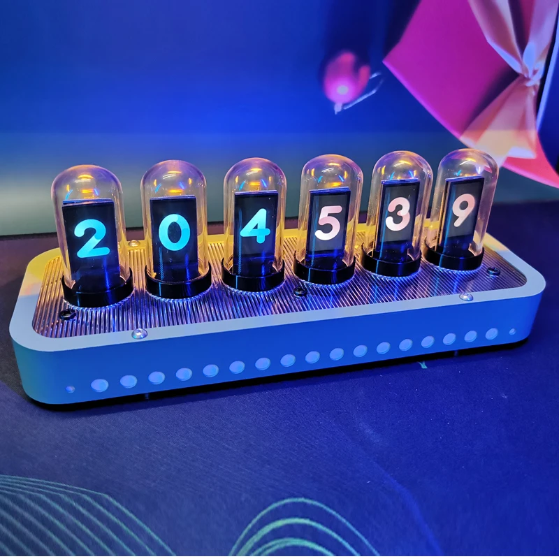 Rgb pseudoglow tube clock light electric competition computer desktop ins technology decoration creative dormitory table
Rgb pseudoglow tube clock light electric competition computer desktop ins technology decoration creative dormitory table