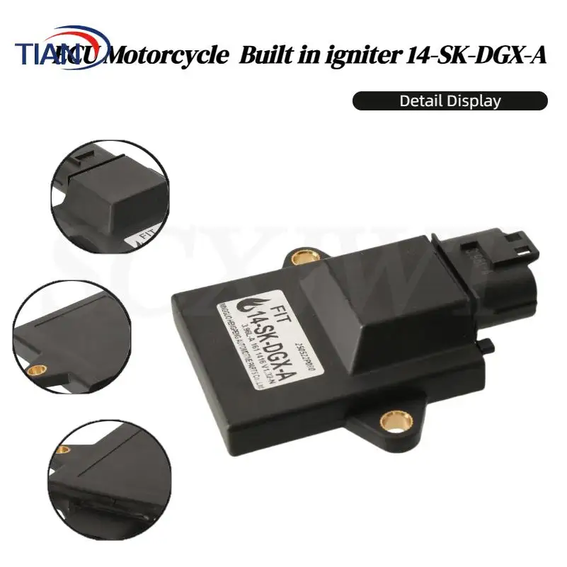 High-Quality Built-in Igniter ECU 14-SK-DGX-A for GY6 125-200cc EFI 18pin Motorbike Electronic Control System Accessory
High-Quality Built-in Igniter ECU 14-SK-DGX-A for GY6 125-200cc EFI 18pin Motorbike Electronic Control System Accessory