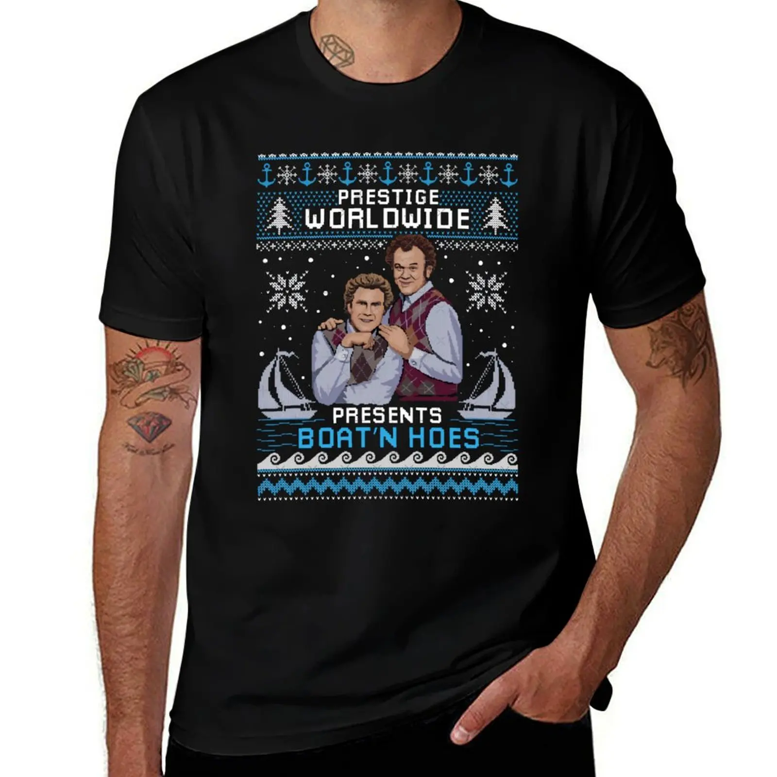 Step Brothers Ugly Christmas T-Shirt blanks man clothes vintage t shirt men
Step Brothers Ugly Christmas T-Shirt blanks man clothes vintage t shirt men