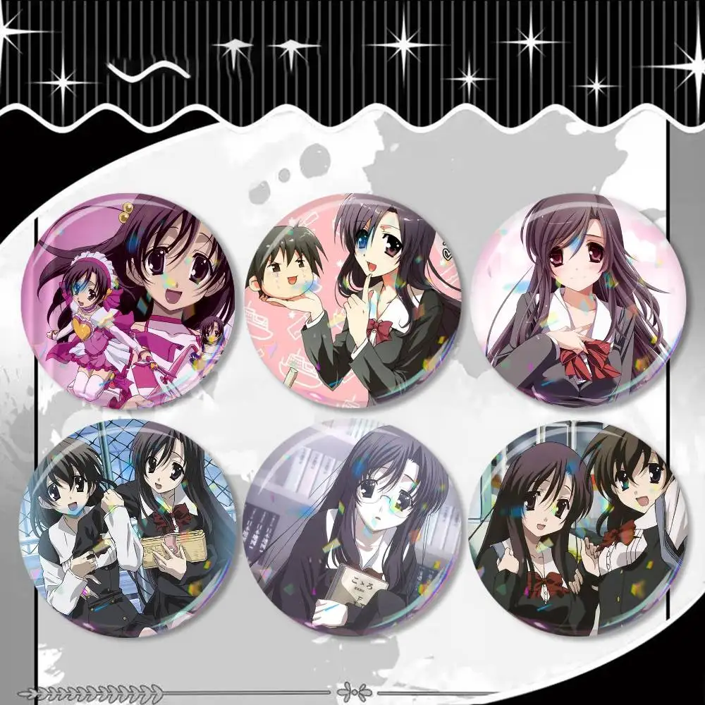 S-School Days Katsura Kotonoha Laser Badge Applicable For Backpack Clothes Hats Decor Creative Accessories
S-School Days Katsura Kotonoha Laser Badge Applicable For Backpack Clothes Hats Decor Creative Accessories