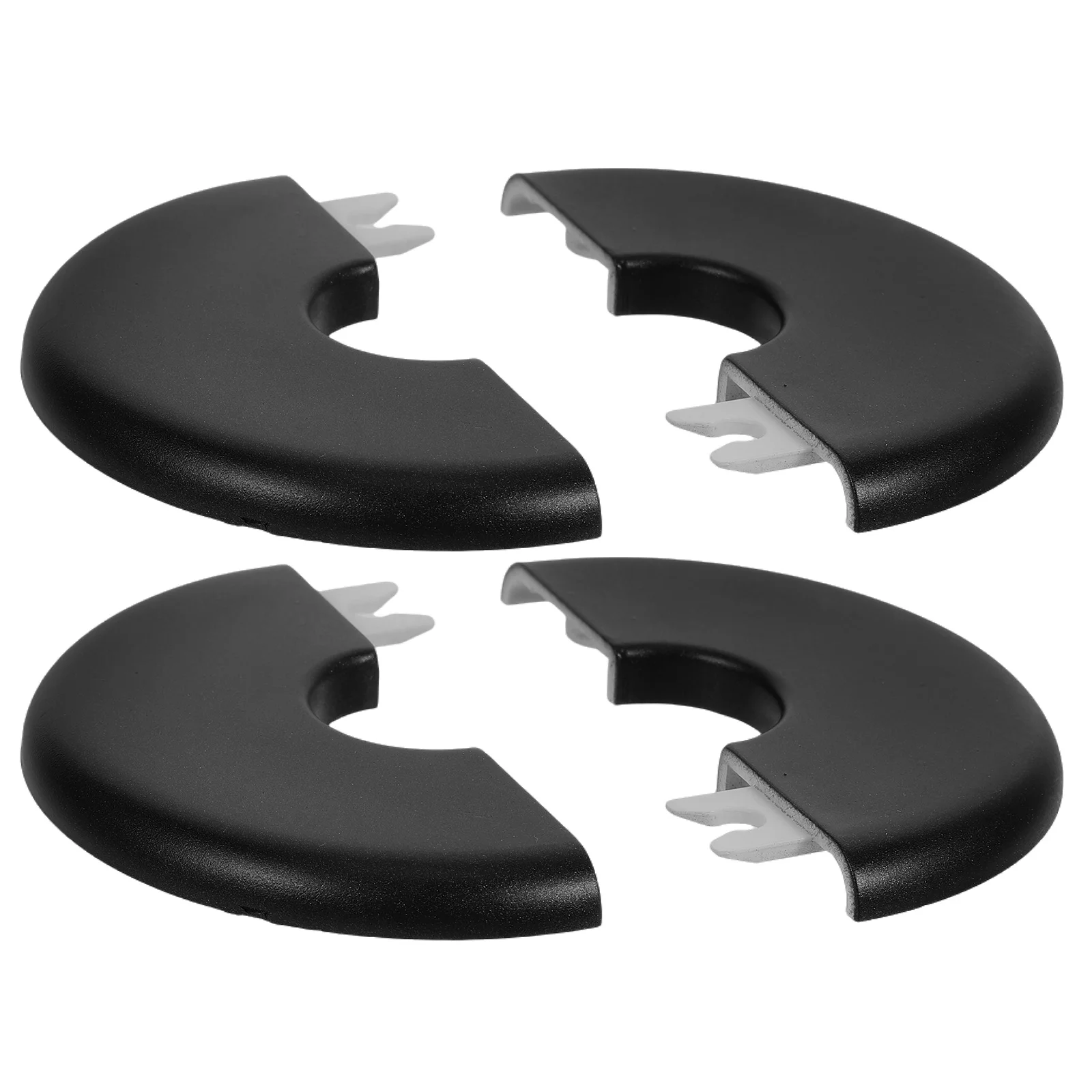 2pcs Black Plastic Decorative Cover Plates Durable Pipe Covers For Wall Flange Shower Plumbing Kitchen Faucet Accessories
2pcs Black Plastic Decorative Cover Plates Durable Pipe Covers For Wall Flange Shower Plumbing Kitchen Faucet Accessories