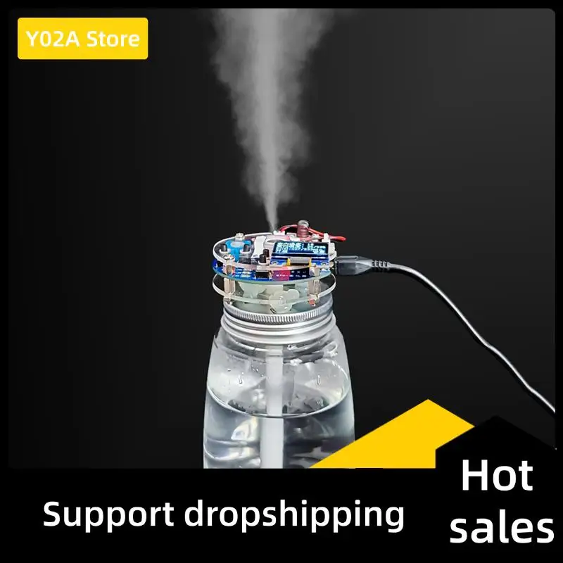 Y02A Mist Maker And Driver Kit Atomizer Kit OLED Display Controllable Humidity Timing DIY Welding Parts
Y02A Mist Maker And Driver Kit Atomizer Kit OLED Display Controllable Humidity Timing DIY Welding Parts