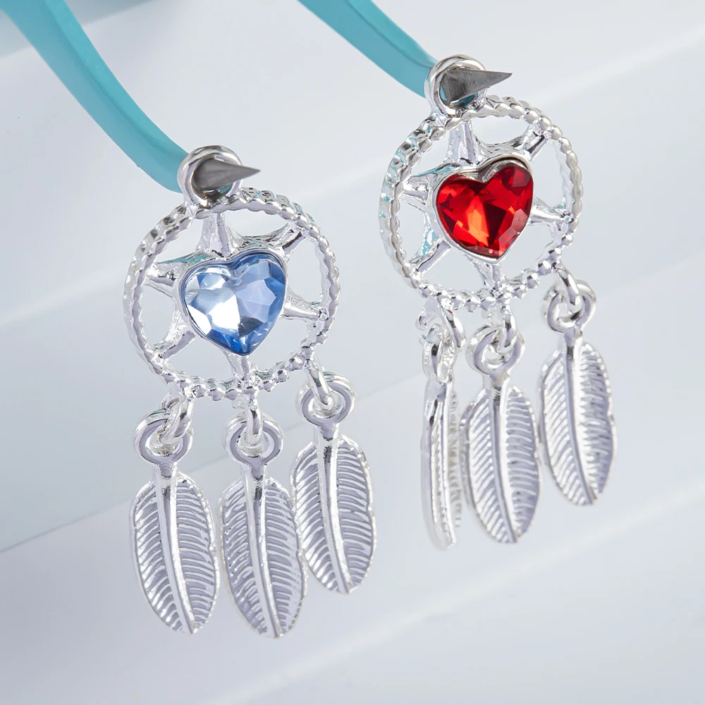 5pcs Alloy Feather Wind Dreamcatcher Charms Pendants for Women DIY Earrings Necklace Keychain Keyrings Jewelry Making Findings
5pcs Alloy Feather Wind Dreamcatcher Charms Pendants for Women DIY Earrings Necklace Keychain Keyrings Jewelry Making Findings