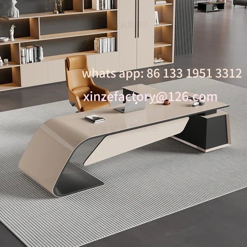 Customizable Designer Modern Office Desks Asthetic Luxury Storage Drawers Writing Executive Desk L Shaped Study Escritorios Offi
Customizable Designer Modern Office Desks Asthetic Luxury Storage Drawers Writing Executive Desk L Shaped Study Escritorios Offi