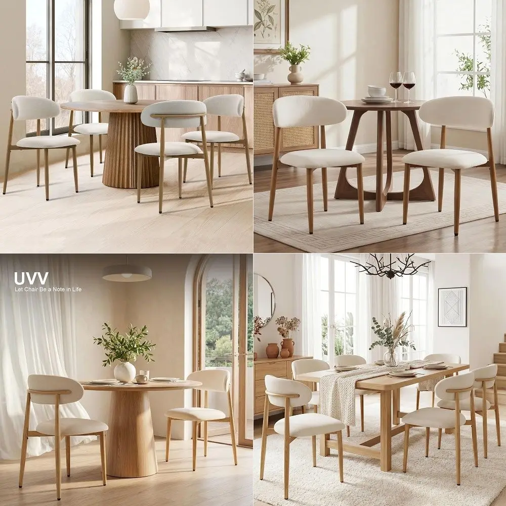 Dining Chairs Set of 4, Upholstered Dining Chairs with Handwoven Cane Back, Mid Century Modern Kitchen amp Dining Room Chairs w
Dining Chairs Set of 4, Upholstered Dining Chairs with Handwoven Cane Back, Mid Century Modern Kitchen amp Dining Room Chairs w