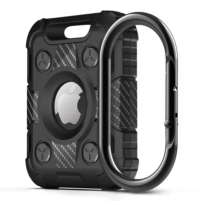 Soft Silicone Protective Case For Apple Airtag With Keychain Tank Armor For Air tags TPU Device GPS Anti-lost Shockproof Cover
Soft Silicone Protective Case For Apple Airtag With Keychain Tank Armor For Air tags TPU Device GPS Anti-lost Shockproof Cover