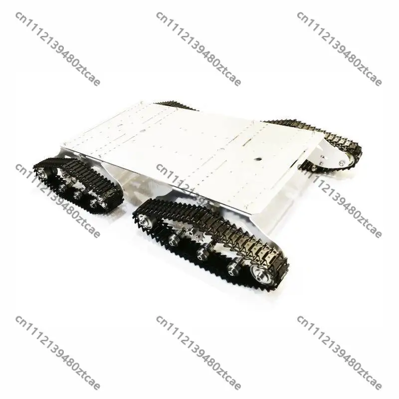 All Metal Tracked Tank Chassis, Metal Tracks, Encoder Motor with Code Disc, Speed Measurement
All Metal Tracked Tank Chassis, Metal Tracks, Encoder Motor with Code Disc, Speed Measurement