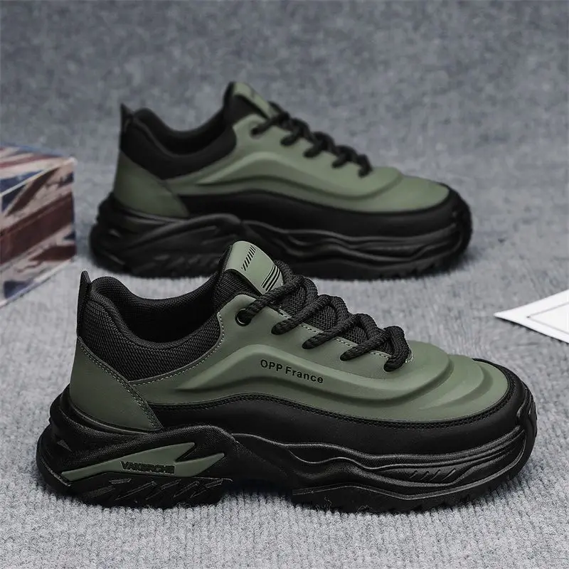 Men's Shoes Spring New Platform Dad Sneakers Casual Thick Sole Skateboarding Shoes for Teenagers Trendy Streetwear Footwear
Men's Shoes Spring New Platform Dad Sneakers Casual Thick Sole Skateboarding Shoes for Teenagers Trendy Streetwear Footwear