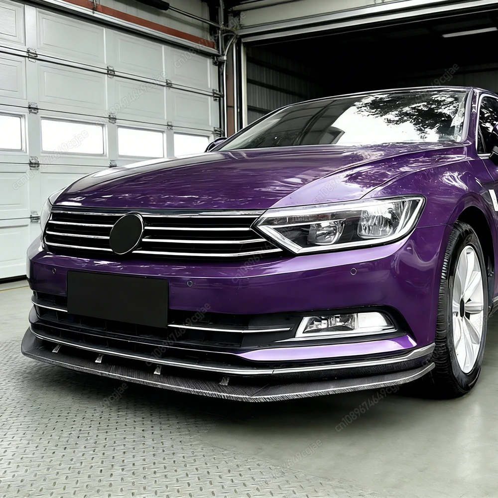 Для Volkswagen VW Passat B8 2016-2019: Комплект глянцевых черных накладок-сплиттеров на передний бампер (диффузор, защита, тюнинг)
Для Volkswagen VW Passat B8 2016-2019: Комплект глянцевых черных накладок-сплиттеров на передний бампер (диффузор, защита, тюнинг)