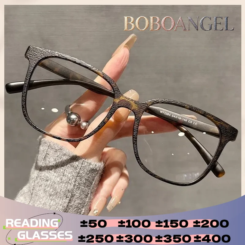 BOBOANGEL Fashion Large SquareFrame MyopiaPrescription Glasses Women Anti Blue Ray Protection PhotochromicProgressive Eyeglasses
BOBOANGEL Fashion Large SquareFrame MyopiaPrescription Glasses Women Anti Blue Ray Protection PhotochromicProgressive Eyeglasses