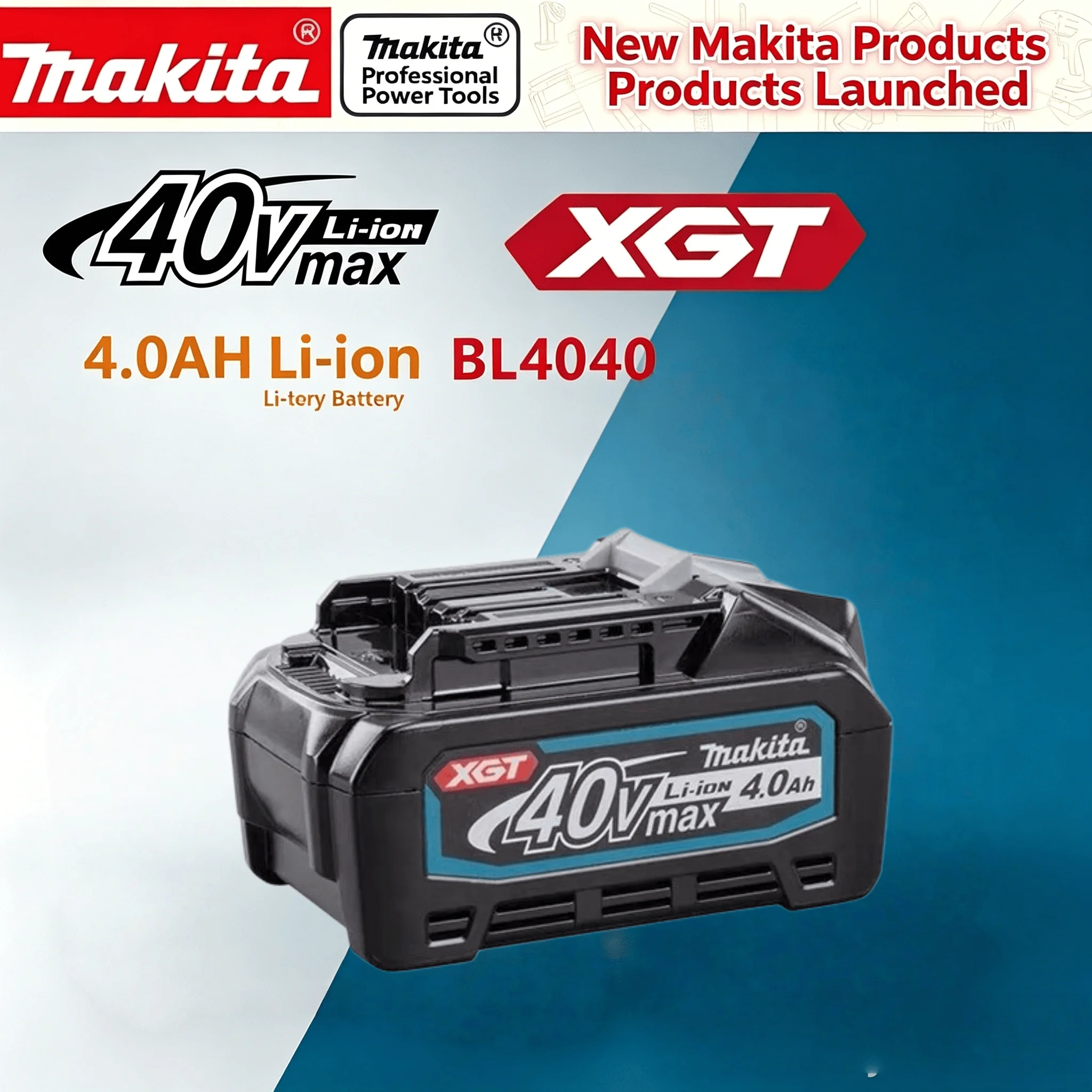 New Upgrade 18V 6.0Ah Lithium Battery Original BL1860 Full Capacity For BL1850 BL1840 BL1830 Electric Power Spare Battery
New Upgrade 18V 6.0Ah Lithium Battery Original BL1860 Full Capacity For BL1850 BL1840 BL1830 Electric Power Spare Battery
