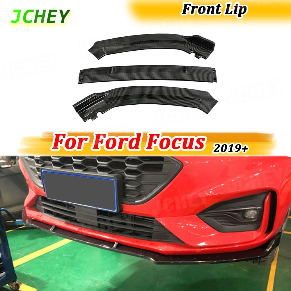 JCHEY, 3 шт./компл., передний спойлер, фартук для Ford Focus 2019+, ABS, карбоновый вид, черный бампер, подбородок, лопата, защита, Стайлинг автомобиля
JCHEY, 3 шт./компл., передний спойлер, фартук для Ford Focus 2019+, ABS, карбоновый вид, черный бампер, подбородок, лопата, защита, Стайлинг автомобиля