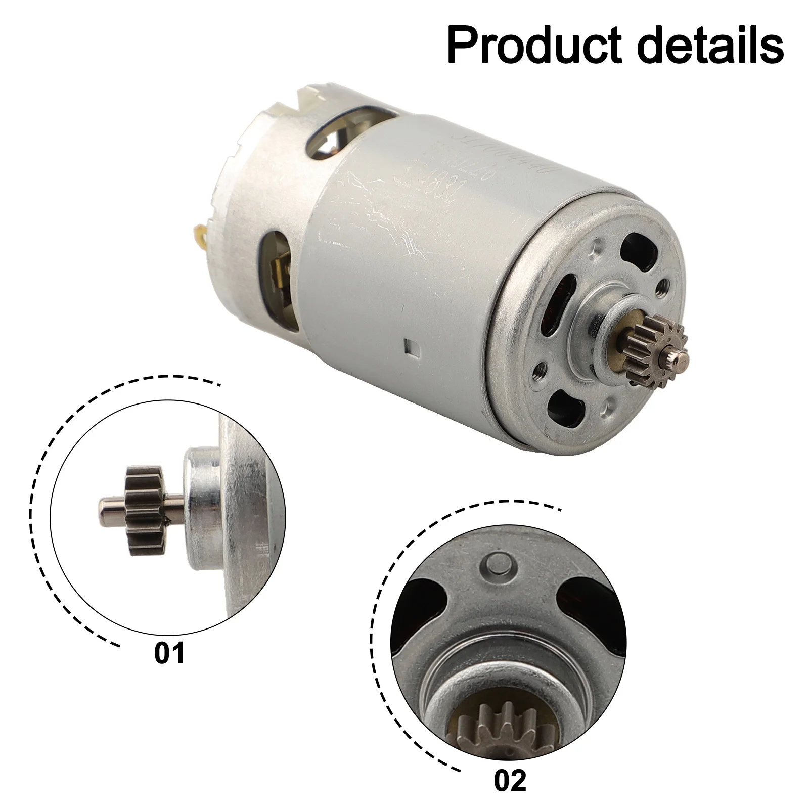 14.4V Motor BS14.4V Drill Efficient Operation High Speed Performance Metal Construction Cordless Drill Motor Parts
14.4V Motor BS14.4V Drill Efficient Operation High Speed Performance Metal Construction Cordless Drill Motor Parts