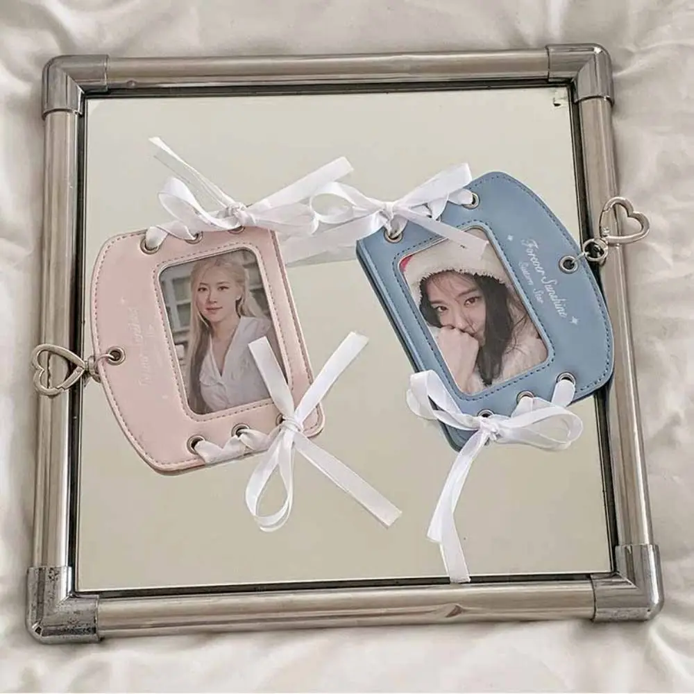 Kawaii Korean Idol Balletcore Photocard Holder Ribbon Korean Style PU Photocard Holder Card Sleeve INS Bus Card Holder Student
Kawaii Korean Idol Balletcore Photocard Holder Ribbon Korean Style PU Photocard Holder Card Sleeve INS Bus Card Holder Student