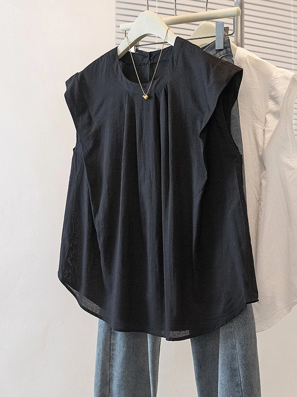 Black Short Sleeve Shirt Women's 2026 Spring Summer New Large Size Fat MM Belly Covering Small Shirt Anti-Aging Top
Black Short Sleeve Shirt Women's 2026 Spring Summer New Large Size Fat MM Belly Covering Small Shirt Anti-Aging Top