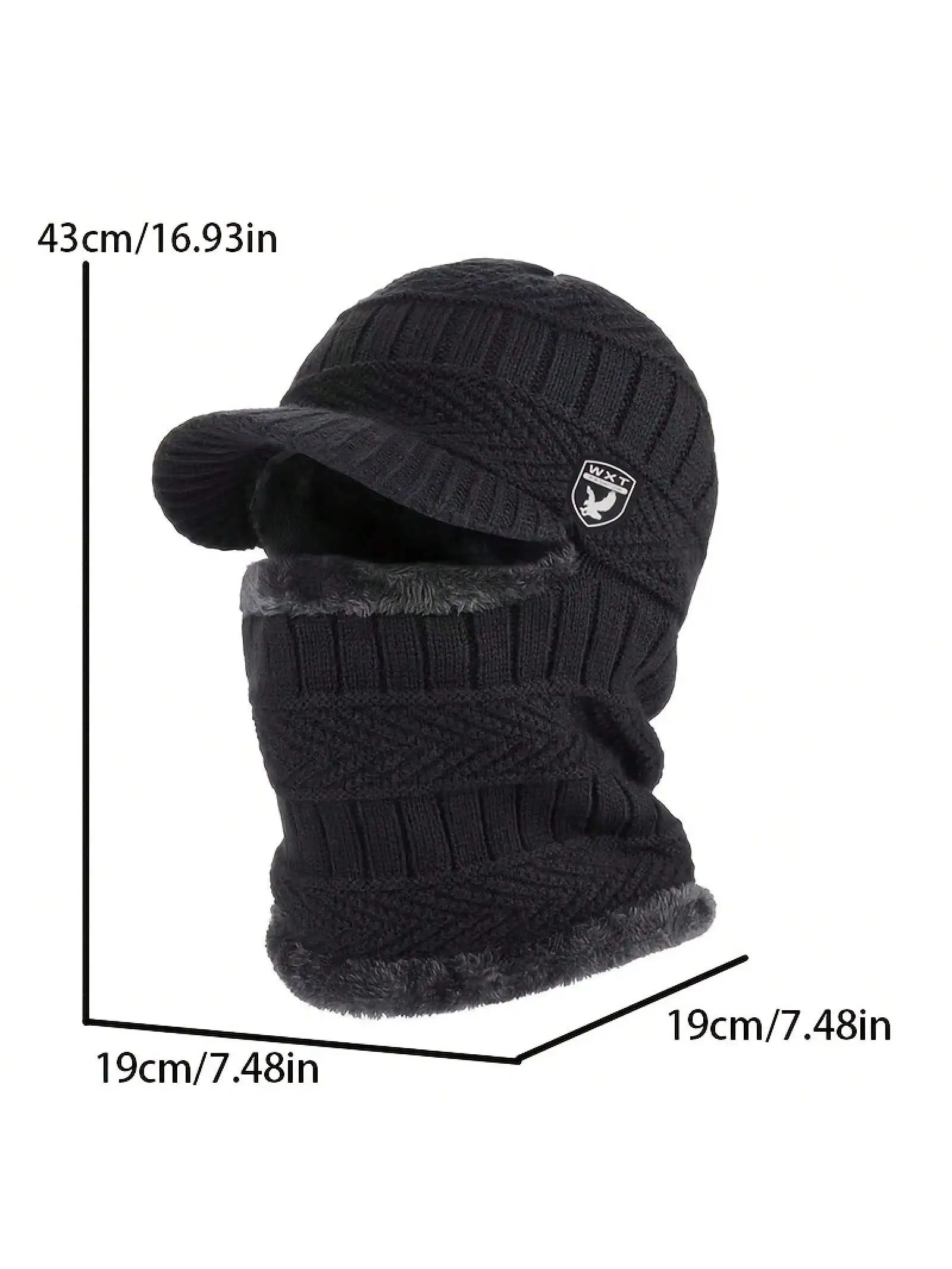 Unisex Winter Knitted Hat with Detachable Neck Warmer Full Face Cover Design for And Snowboarding Thickened for Extra Warmth
Unisex Winter Knitted Hat with Detachable Neck Warmer Full Face Cover Design for And Snowboarding Thickened for Extra Warmth