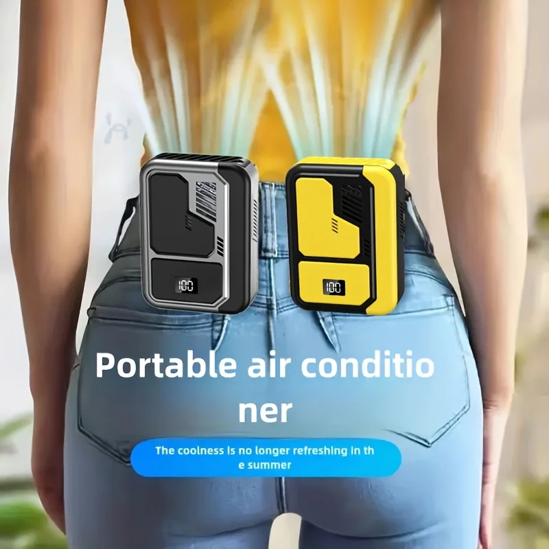 2025 Neck Portable Waist Fan LED Display 3 Speed Wind Of 3000mAh Emergency LED Flashlight Suitable For Outdoor Camping Fishing
2025 Neck Portable Waist Fan LED Display 3 Speed Wind Of 3000mAh Emergency LED Flashlight Suitable For Outdoor Camping Fishing