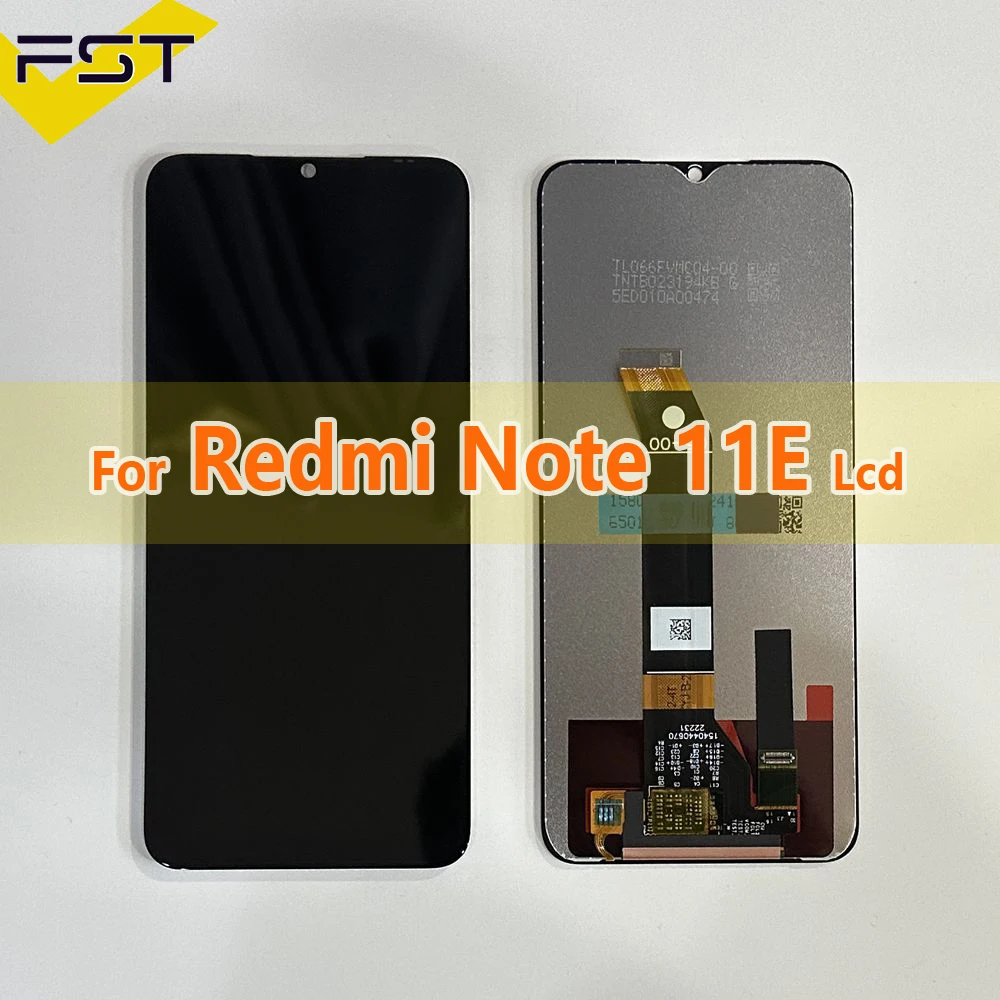 6,58 " протестировано для Xiaomi Redmi Note 11E ЖК-дисплей с сенсорным дигитайзером в сборе 22041219 C
6,58 " протестировано для Xiaomi Redmi Note 11E ЖК-дисплей с сенсорным дигитайзером в сборе 22041219 C