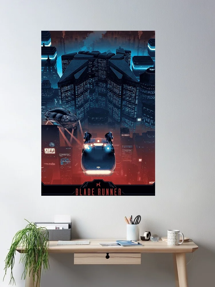Blade Runner Movie Art Print Canvas Poster, Living Room Decor, Home Wall Picture
Blade Runner Movie Art Print Canvas Poster, Living Room Decor, Home Wall Picture