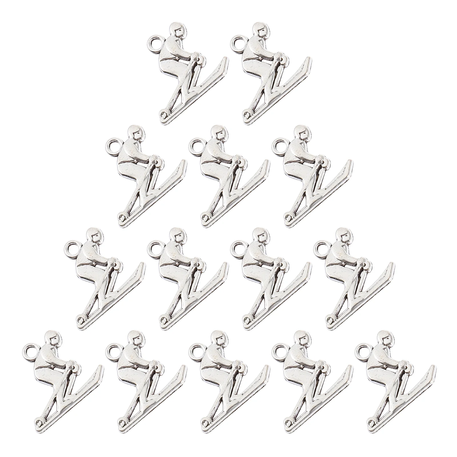 20 Pcs Ski Model Accessories Earring Charms Necklace Jewelry Making Supplies Pendants for Bracelet Alloy
20 Pcs Ski Model Accessories Earring Charms Necklace Jewelry Making Supplies Pendants for Bracelet Alloy