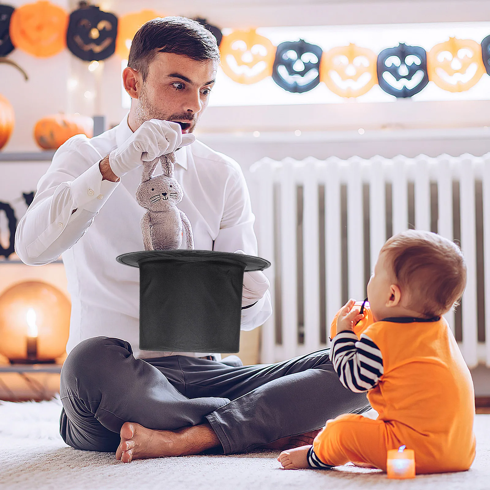 Collapsible Hat Elastic Top Hat For Men Kids Party Costume Stage Performance Funny Hats
Collapsible Hat Elastic Top Hat For Men Kids Party Costume Stage Performance Funny Hats