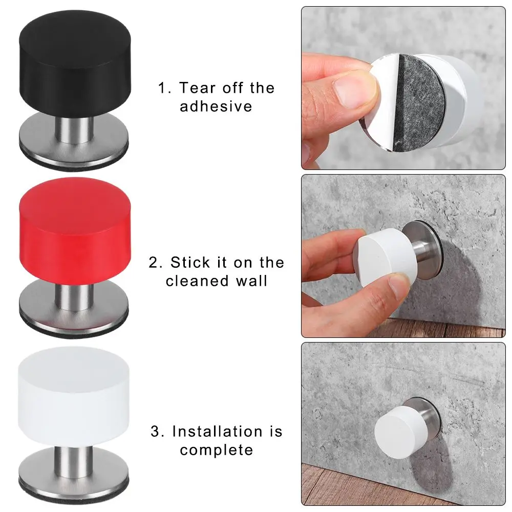 Stainless Steel Non Punch Tools Heavy Duty Rubber Floor Protector Door Stopper Door Stop Rubber Stopper
Stainless Steel Non Punch Tools Heavy Duty Rubber Floor Protector Door Stopper Door Stop Rubber Stopper