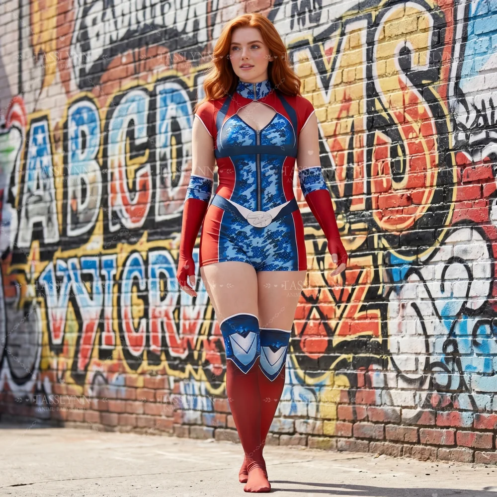 Firecracker Cosplay Costume for Women Tactical Superhero Battle Suit Full Set Halloween Comic Con Superhero Outfit
Firecracker Cosplay Costume for Women Tactical Superhero Battle Suit Full Set Halloween Comic Con Superhero Outfit