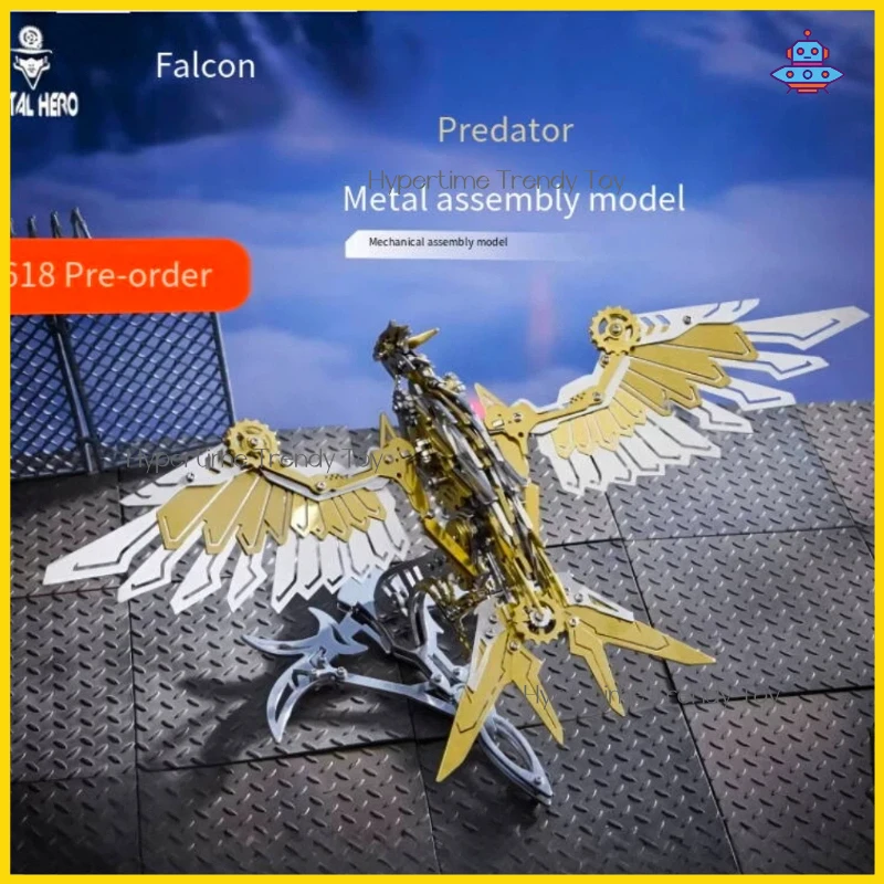 Mechanical Eagle 3D Metal Puzzle Diy Assembly Model Handcrafted Desk Decoration Collectible Valentines Day Gift For Adult Men
Mechanical Eagle 3D Metal Puzzle Diy Assembly Model Handcrafted Desk Decoration Collectible Valentines Day Gift For Adult Men