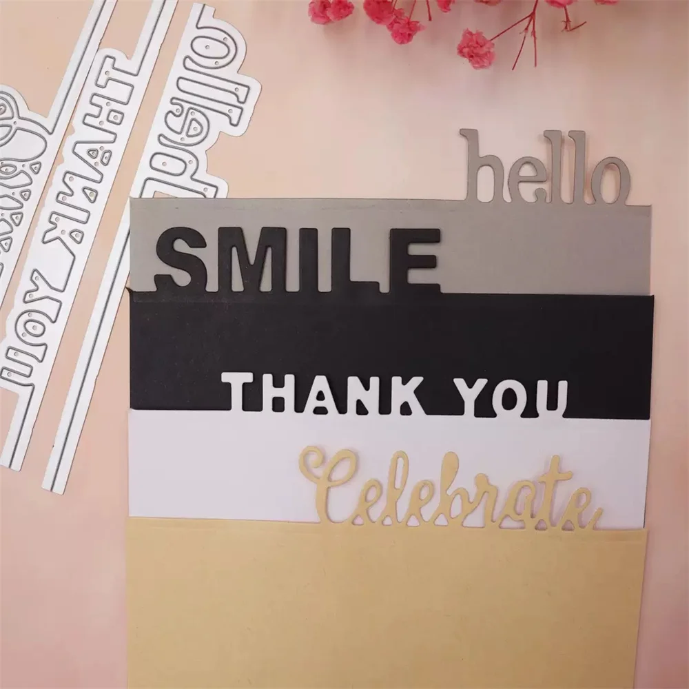 Letter Blessing Hello Metal Cutting Dies for Scrapbooking DIY Album Embossing Folder Paper Card Maker Template Stencils New
Letter Blessing Hello Metal Cutting Dies for Scrapbooking DIY Album Embossing Folder Paper Card Maker Template Stencils New