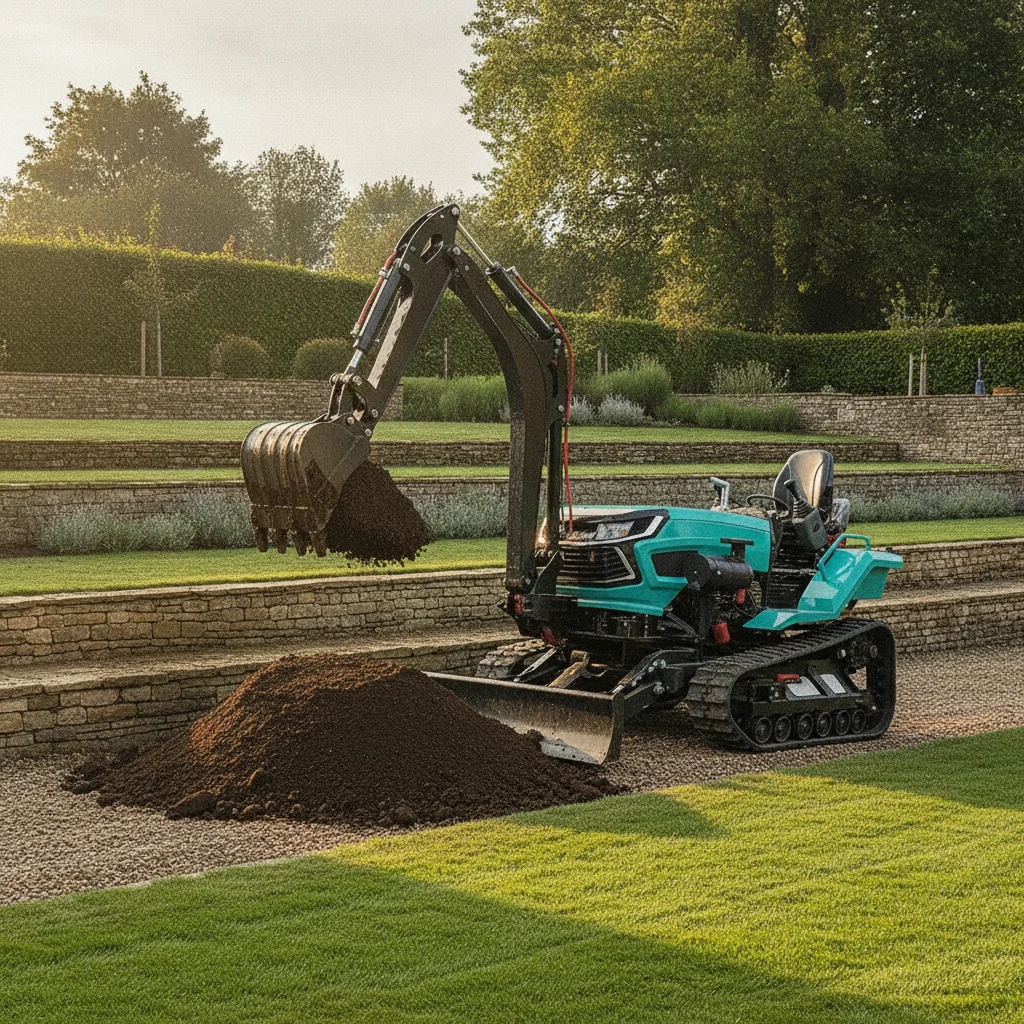 30HP Crawler Tractor Rubber Track Riding Farm Tractor Low Ground Pressure Orchard Garden Plowing Cultivation Equipment
30HP Crawler Tractor Rubber Track Riding Farm Tractor Low Ground Pressure Orchard Garden Plowing Cultivation Equipment