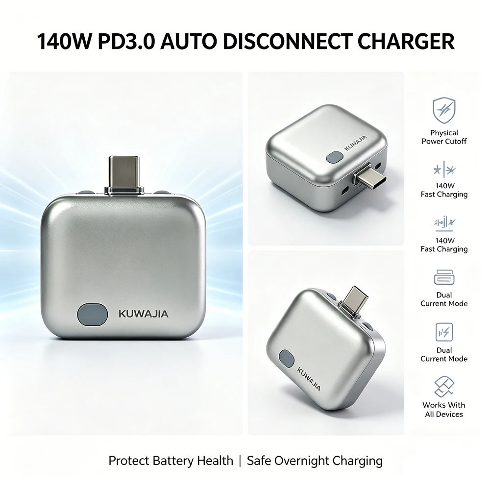 KUWAJIA KH-51 Full Charge Separator PD3.0 Dual Current Mode Full Charge Separator for Phones Laptops Tablets
KUWAJIA KH-51 Full Charge Separator PD3.0 Dual Current Mode Full Charge Separator for Phones Laptops Tablets