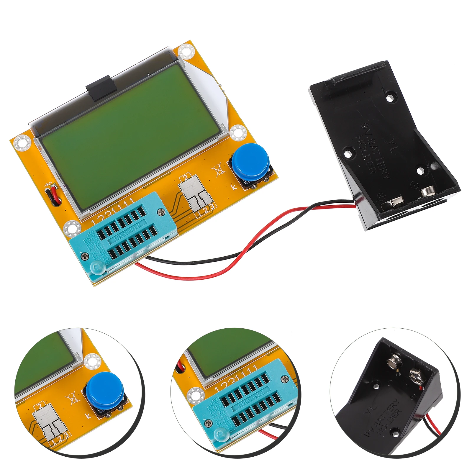 T4 Digital Meter Tester Inductance Resistance Gauge Auto Detect Waveform Diode Mosfet
T4 Digital Meter Tester Inductance Resistance Gauge Auto Detect Waveform Diode Mosfet