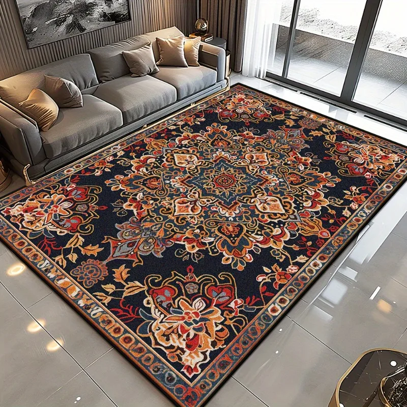 Soft Flannel Living Room Area Moroccan Ethnic Style Living Room Coffee Table Carpet Large Bedroom Vintage Bohemian Bedside Rugs
Soft Flannel Living Room Area Moroccan Ethnic Style Living Room Coffee Table Carpet Large Bedroom Vintage Bohemian Bedside Rugs