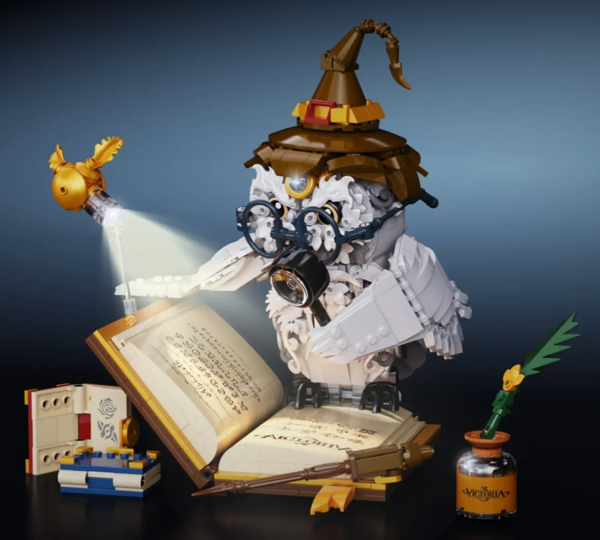 2025 НОВЫЙ креативный эксперт серии совы moc Building Block кирпичи Модель волшебного мира игрушки подарки на день рождения Гарри Рождество 1162 шт.
2025 НОВЫЙ креативный эксперт серии совы moc Building Block кирпичи Модель волшебного мира игрушки подарки на день рождения Гарри Рождество 1162 шт.