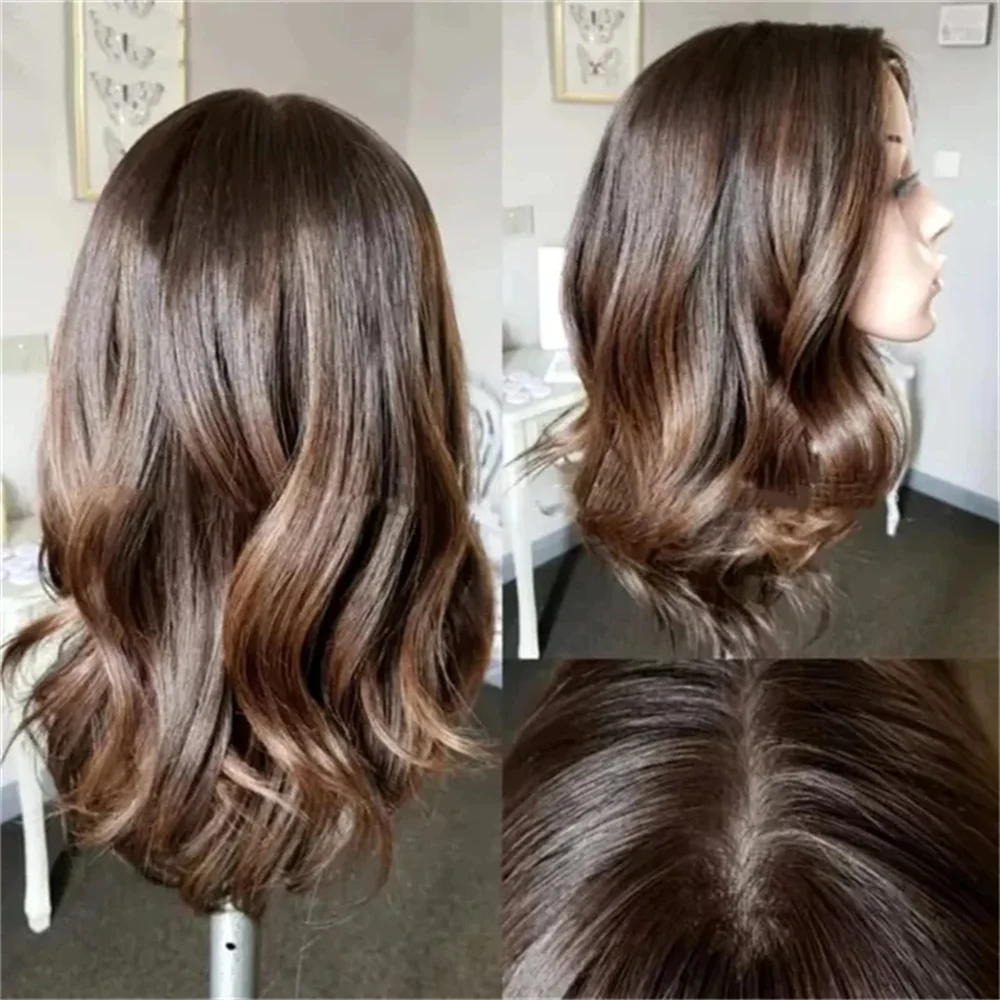 Маленький/большой кепка, кружевные фронтальные парики, темно-коричневые блики, дешевый синтетический парик, 12 дюймов, короткий волнистый парик для косплея, вечерние, повседневная одежда и выход 
Маленький/большой кепка, кружевные фронтальные парики, темно-коричневые блики, дешевый синтетический парик, 12 дюймов, короткий волнистый парик для косплея, вечерние, повседневная одежда и выход