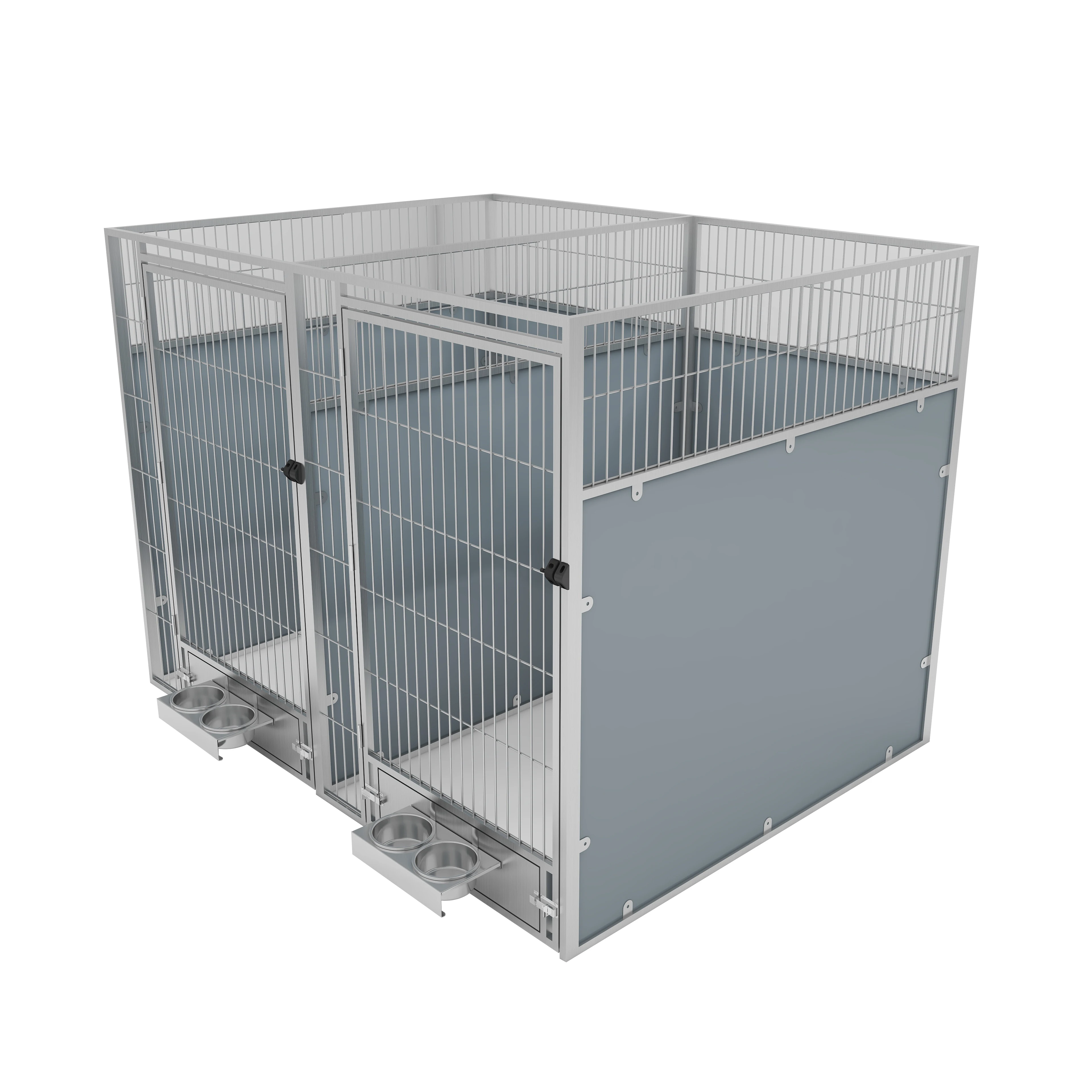 Innovative and luxurious dog house design supports 3D design, hotel pet boarding cage, pet grooming station, modular large dog h
Innovative and luxurious dog house design supports 3D design, hotel pet boarding cage, pet grooming station, modular large dog h