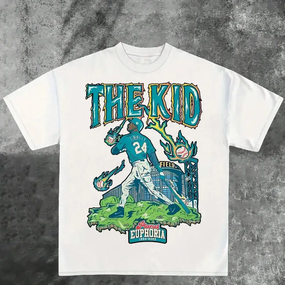 2025 The Kid Baseball Men's and Women's Summer Round Neck Short Sleeve Casual T-shirt Printed Pattern Short Sleeve Top
2025 The Kid Baseball Men's and Women's Summer Round Neck Short Sleeve Casual T-shirt Printed Pattern Short Sleeve Top