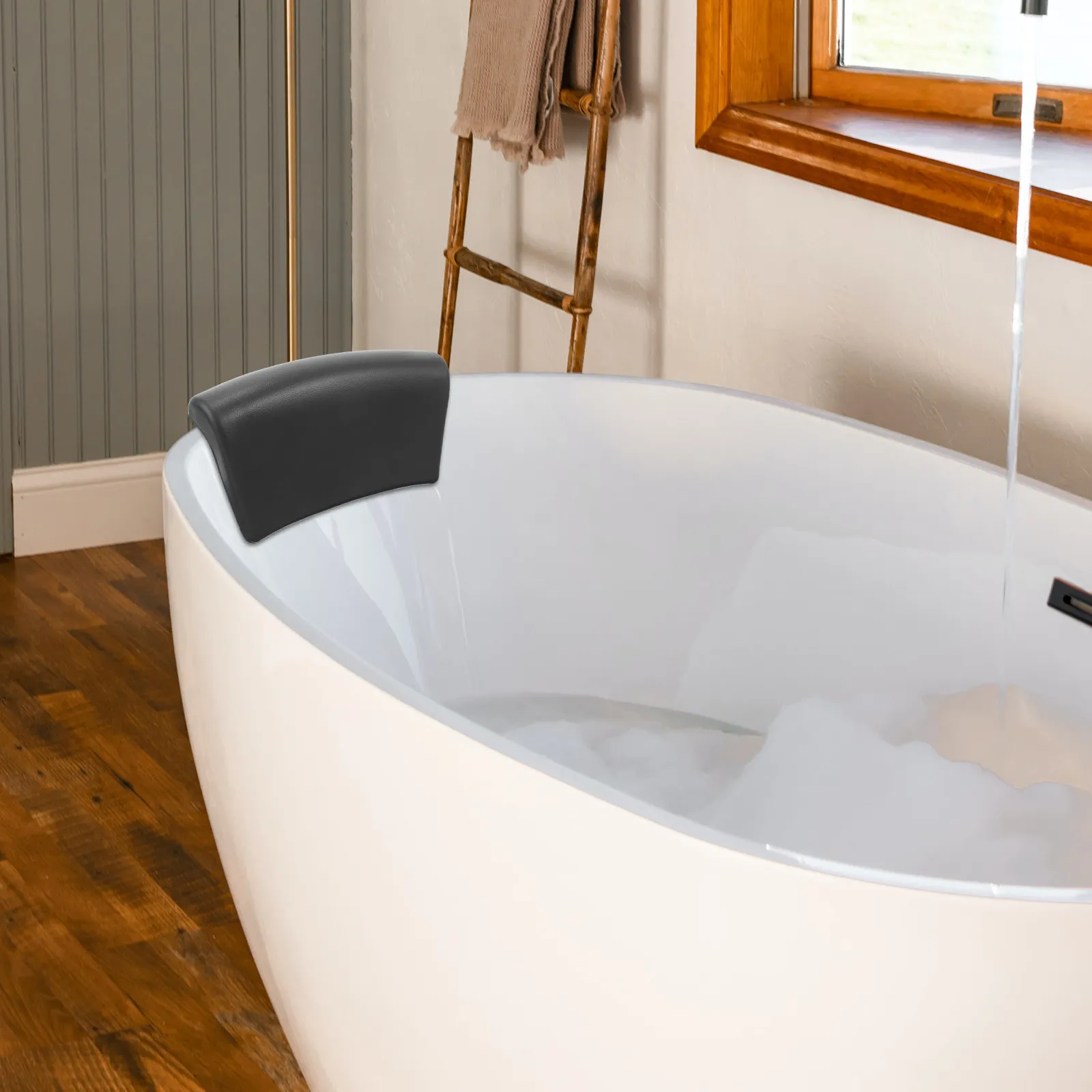 Non-Slip Bath Pillow for Bathtub PU Head Neck Support Tub Pillow Suction Cups Stable Comfortable Anti-Slip Bath Cushion
Non-Slip Bath Pillow for Bathtub PU Head Neck Support Tub Pillow Suction Cups Stable Comfortable Anti-Slip Bath Cushion